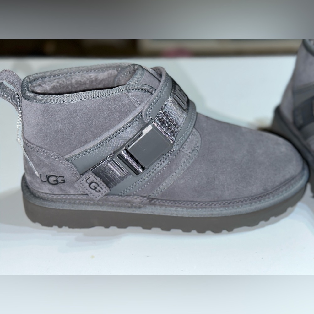 Mens UGG® Neumel Snapback Chukka Boot - Metal color size 7US Men’s EU40